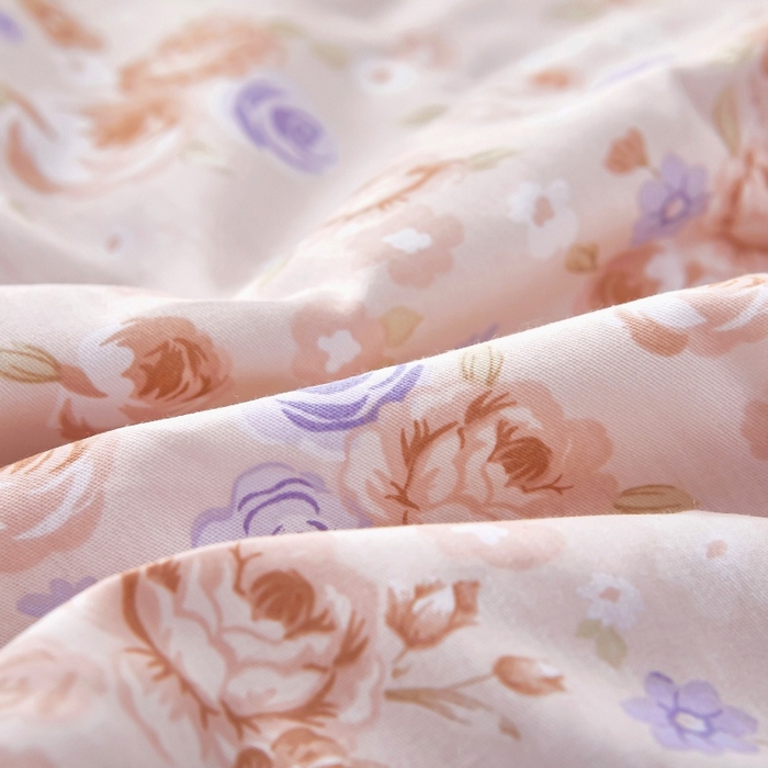 91家纺网 家纺一手货源 找家纺 黛妮雅 2026新款全棉夏被四件套单件夏被单双人空调被学生夏凉被 轻悠花梦