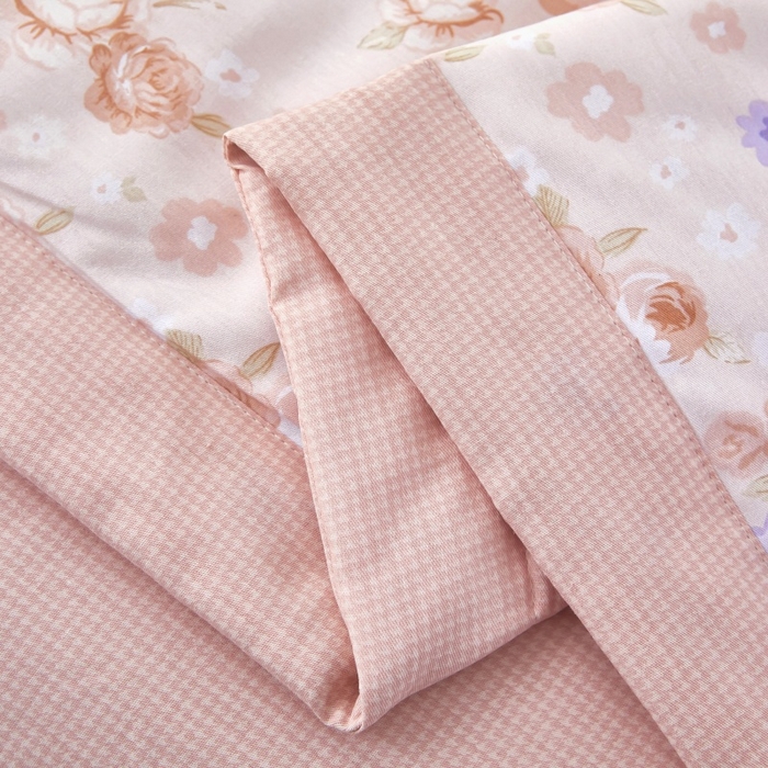 91家纺网 家纺一手货源 找家纺 黛妮雅 2026新款全棉夏被四件套单件夏被单双人空调被学生夏凉被 轻悠花梦