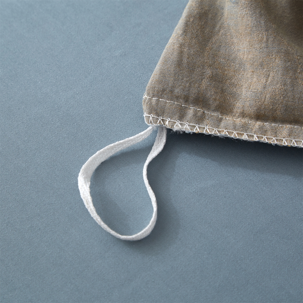 91家纺网 家纺一手货源 找家纺 曼秀琳家纺 2026新款全棉纯棉色织大提花四件套 竹花意－兰