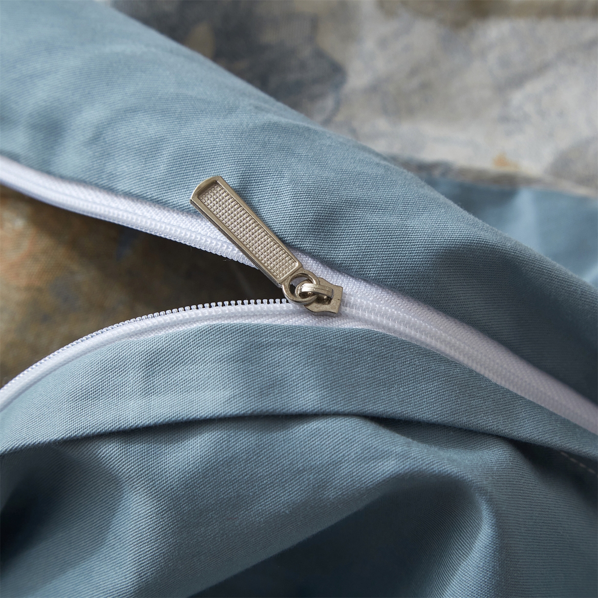 91家纺网 家纺一手货源 找家纺 曼秀琳家纺 2026新款全棉纯棉色织大提花四件套 竹花意－兰