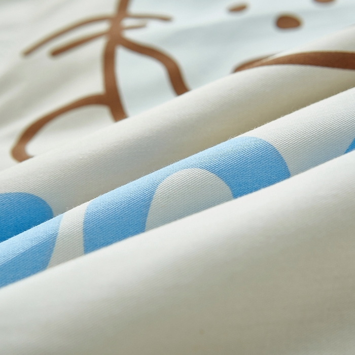 91家纺网 家纺一手货源 找家纺 黛妮雅 2026新款全棉夏被四件套单件夏被单双人空调被学生夏凉被 幸运猫咪