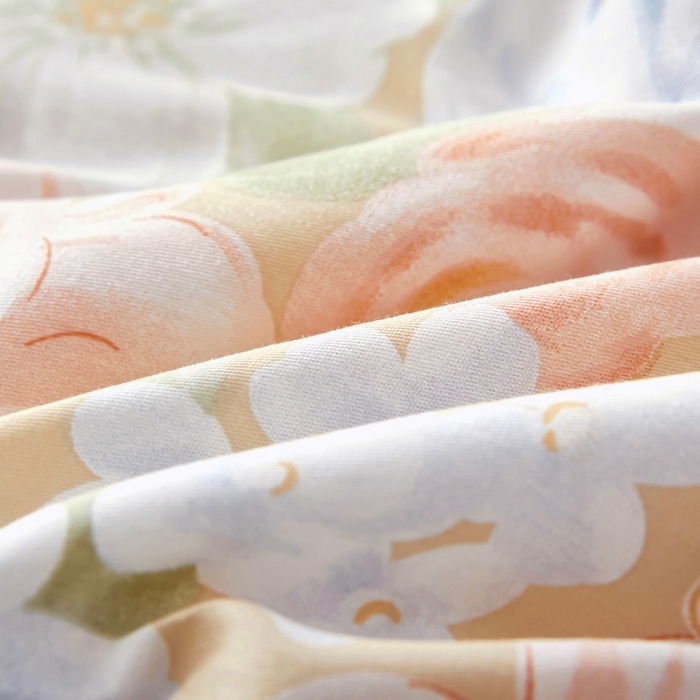 91家纺网 家纺一手货源 找家纺 黛妮雅 2026新款全棉夏被四件套单件夏被单双人空调被学生夏凉被 釉色浮光