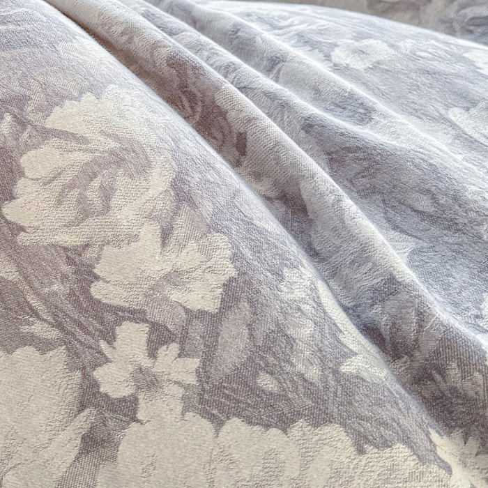 91家纺网 家纺一手货源 找家纺 苏东来家纺 2026新款A类60支全棉长绒棉纯棉色织提花四件套水洗纯棉厚织提花肌理被套四件套 春序灰