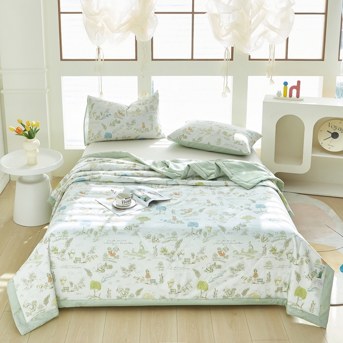 黛妮雅 2026新款双面全棉羽丝夏被 童话故事