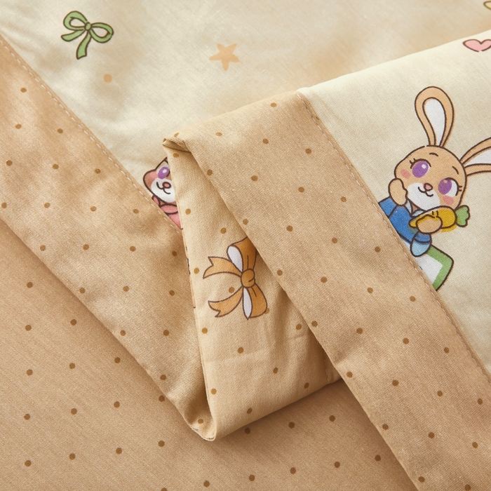 91家纺网 家纺一手货源 找家纺 黛妮雅 2026新款双面全棉羽丝夏被 兔子警官