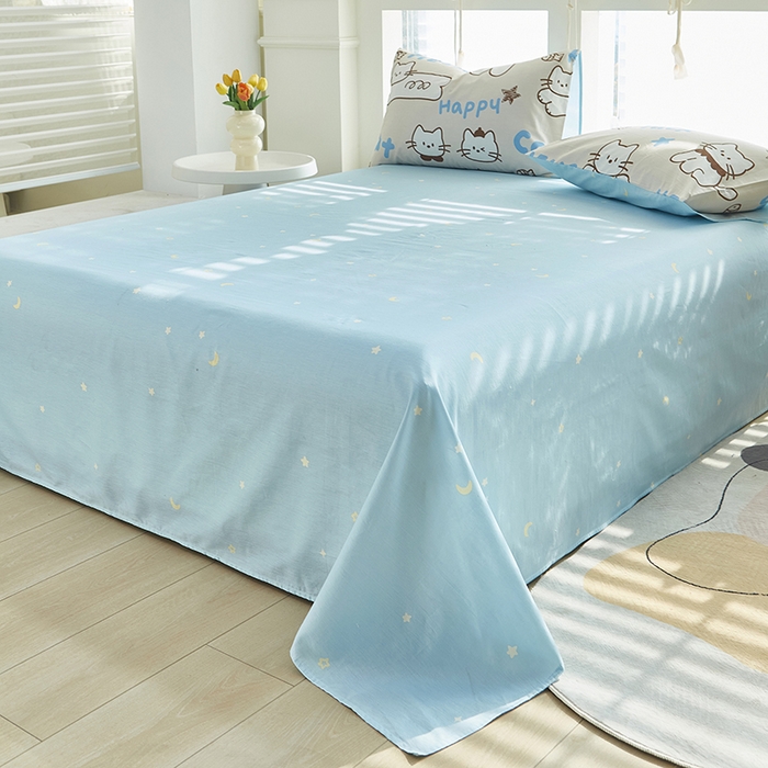 91家纺网 家纺一手货源 找家纺 黛妮雅 2026新款双面全棉羽丝夏被幸运猫咪