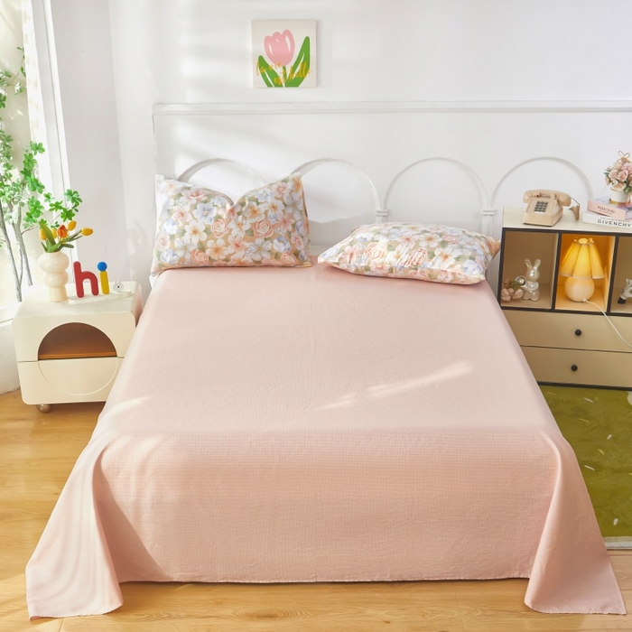 91家纺网 家纺一手货源 找家纺 黛妮雅 2026新款双面全棉羽丝夏被 釉色浮光