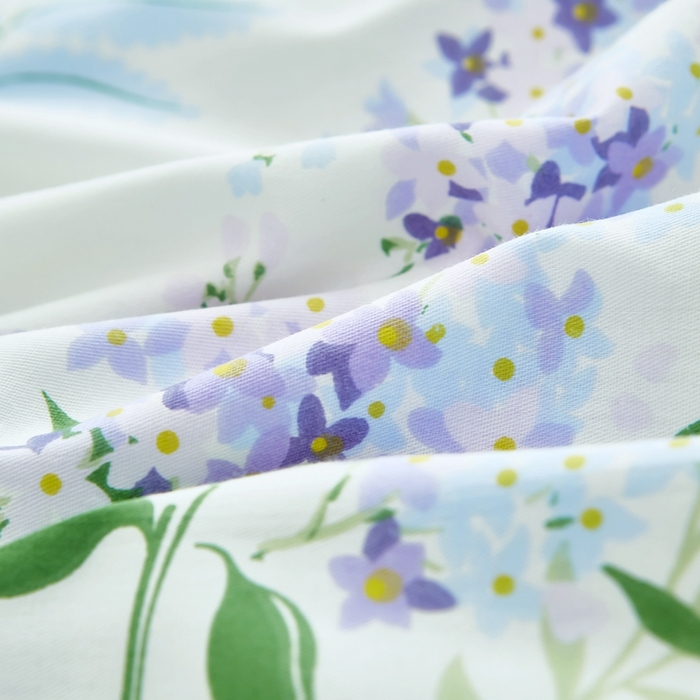 91家纺网 家纺一手货源 找家纺 黛妮雅 2026新款双面全棉羽丝夏被薰衣草