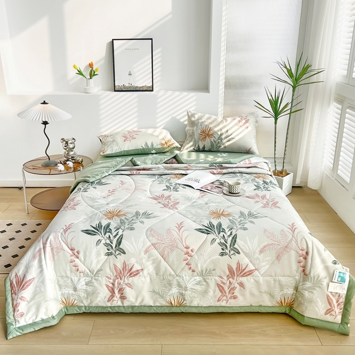 黛妮雅 2026新款双面全棉羽丝夏被一览芳华