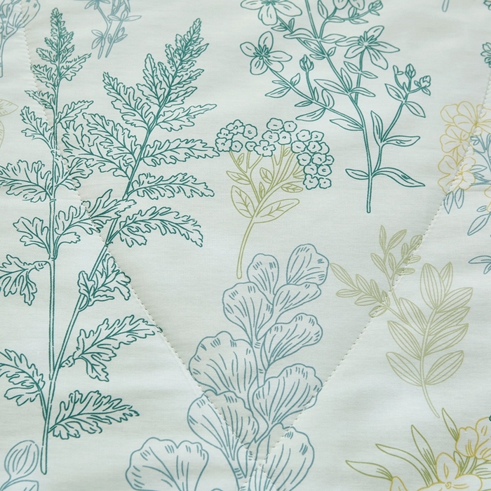 91家纺网 家纺一手货源 找家纺 黛妮雅 2026新款双面全棉羽丝夏被幽兰花谷