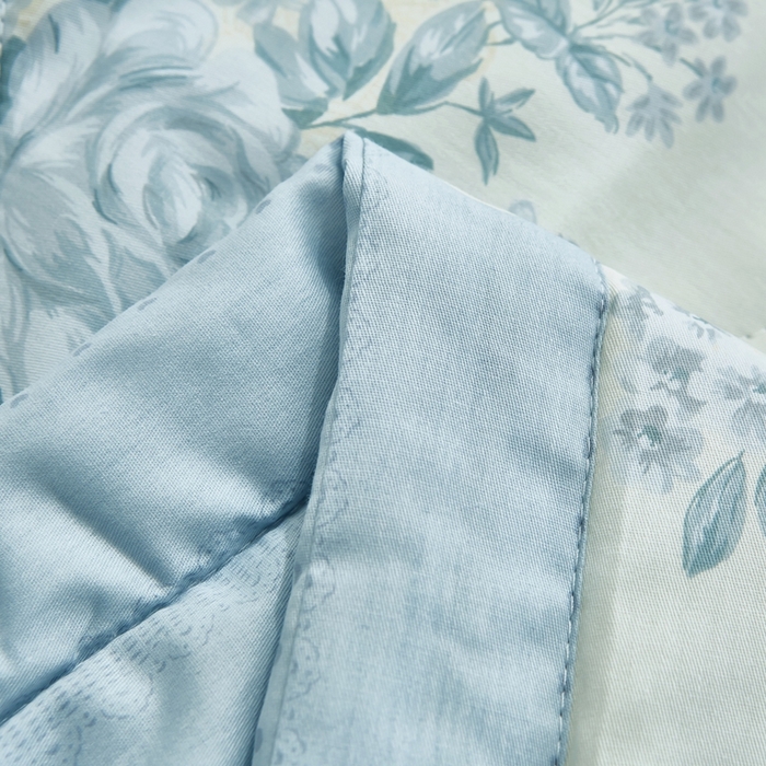 91家纺网 家纺一手货源 找家纺 黛妮雅 2026新款双面全棉羽丝夏被 醉花语