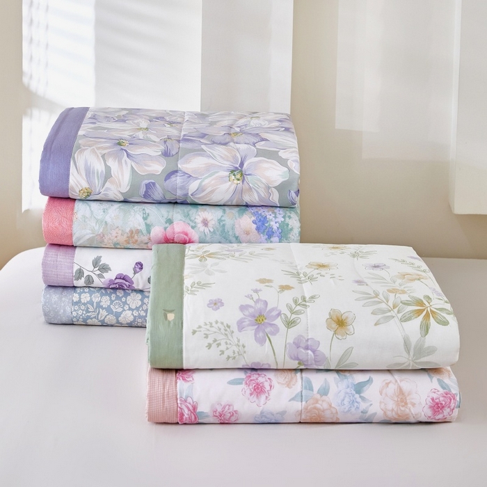 黛妮雅 2026新款双面全棉羽丝夏被 组合图仅供参考