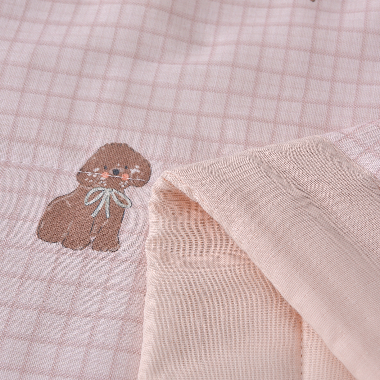 91家纺网 家纺一手货源 找家纺 （总）金昱纺 2026新款A类全棉双层纱新疆棉花夏被四件套（带检测报告，包检测，有微信+买家秀）