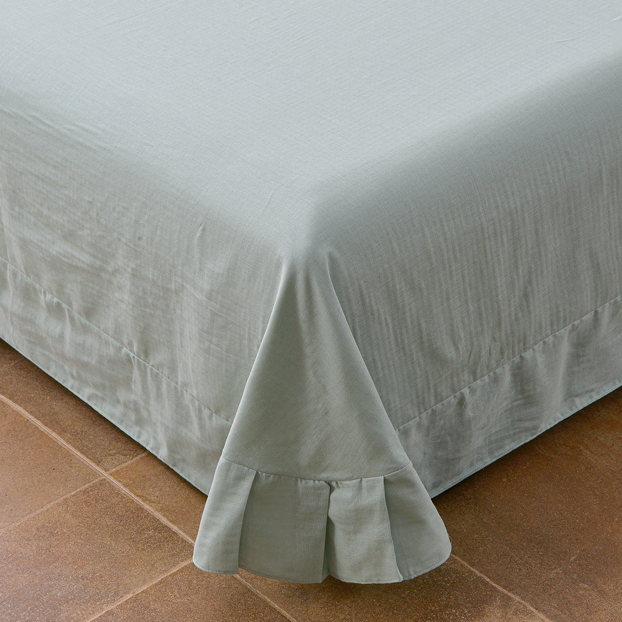 91家纺网 家纺一手货源 找家纺 金昱纺 2026新款A类全棉双层纱新疆棉花夏被四件套（带检测报告，包检测，有微信+买家秀） 镜花眠-绿