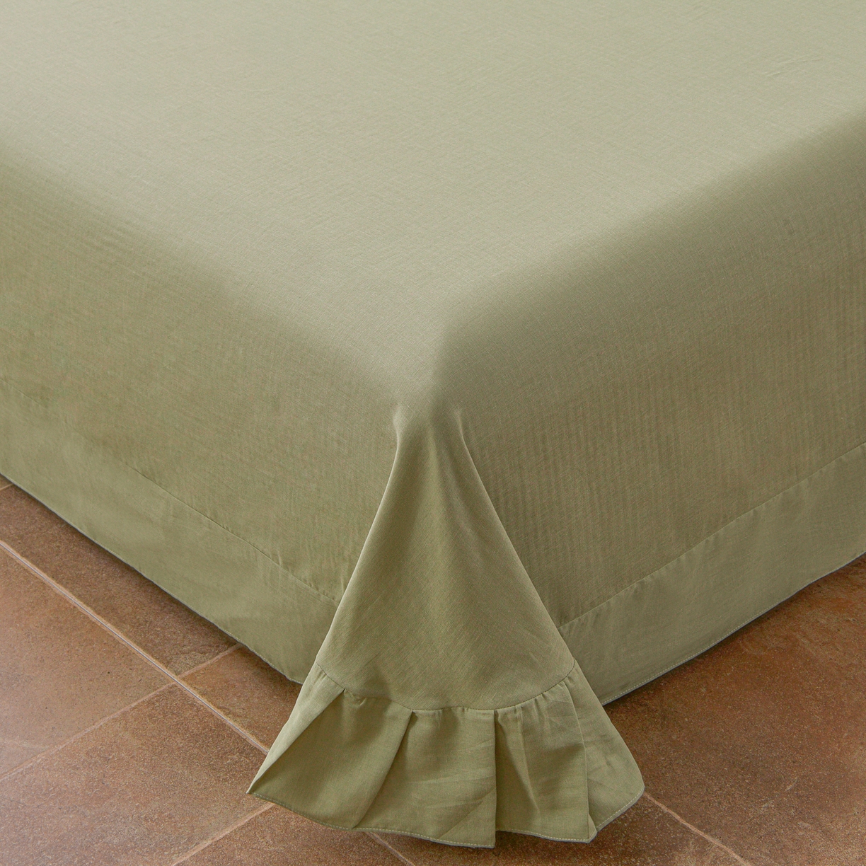 91家纺网 家纺一手货源 找家纺 金昱纺 2026新款A类全棉双层纱新疆棉花夏被四件套（带检测报告，包检测，有微信+买家秀） 中世纪-绿