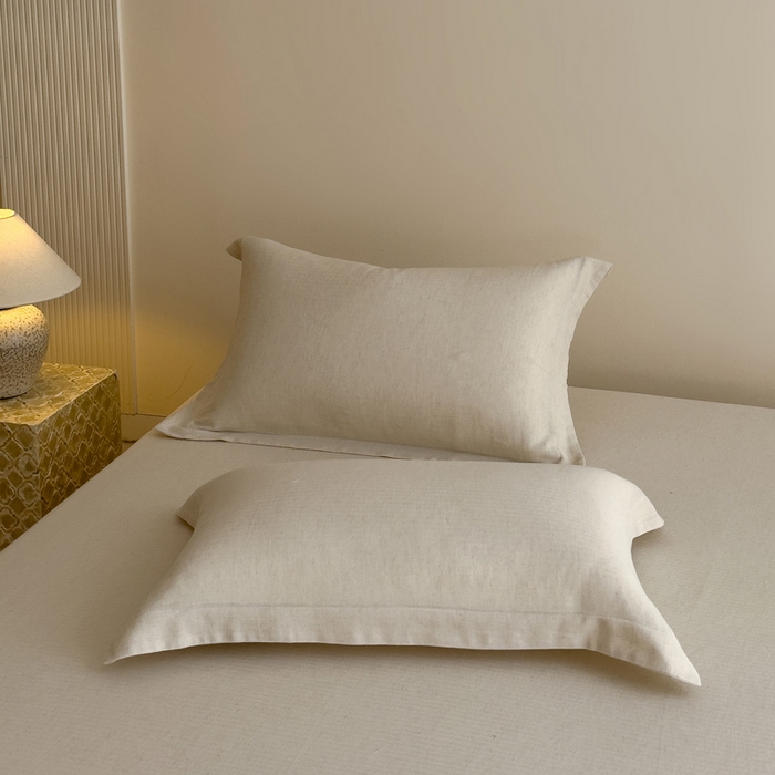 91家纺网 家纺一手货源 找家纺 （总）席世家 2026新款棉麻人字纹床笠