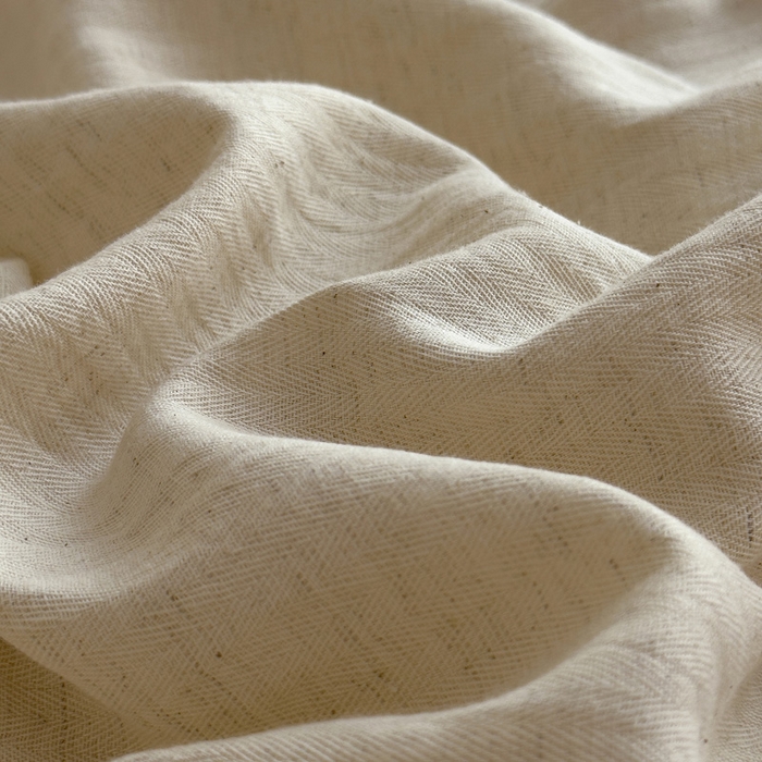 91家纺网 家纺一手货源 找家纺 （总）席世家 2026新款棉麻人字纹床笠