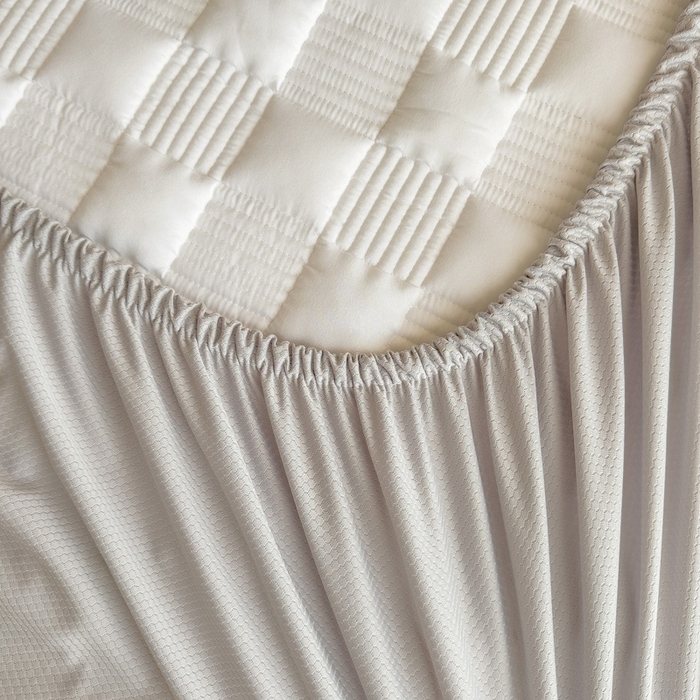 91家纺网 家纺一手货源 找家纺 （总）席世家 2026新款全棉抗菌大豆防水床笠