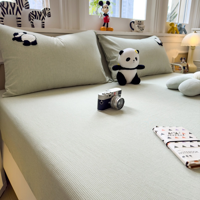 91家纺网 家纺一手货源 找家纺 （总）席世家 2026新款全棉水洗棉床笠