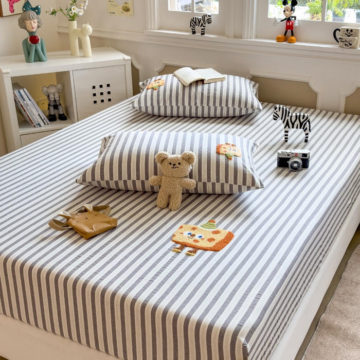 91家纺网 家纺一手货源 找家纺 （总）席世家 2026新款全棉水洗棉床笠