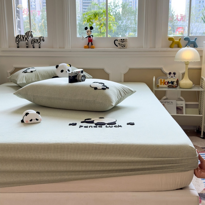 91家纺网 家纺一手货源 找家纺 （总）席世家 2026新款全棉水洗棉床笠