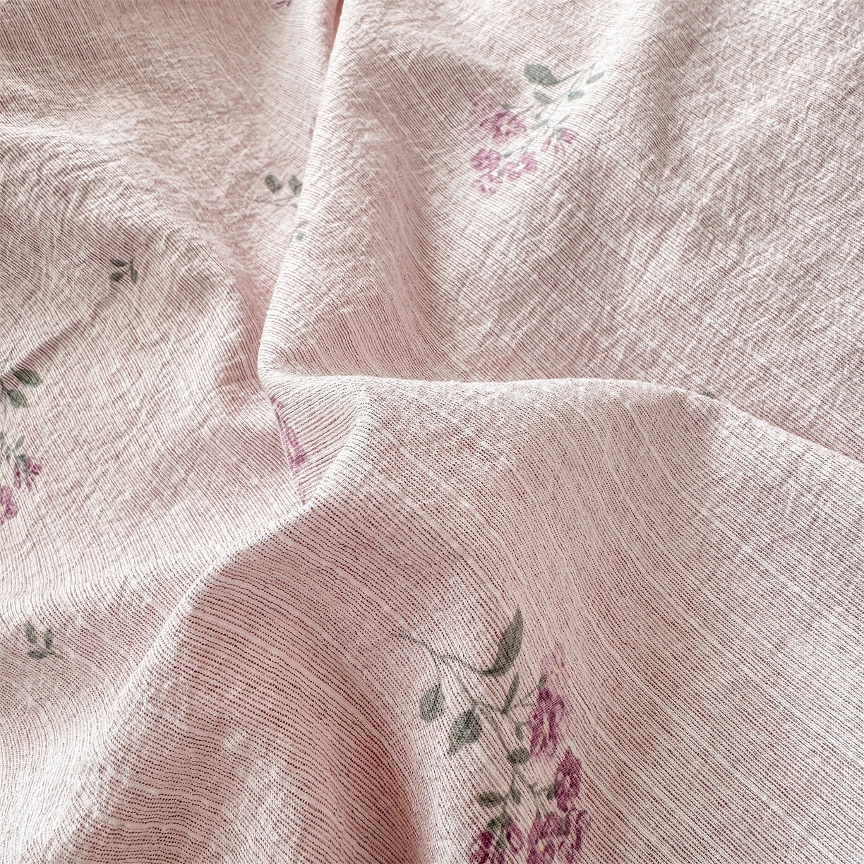 91家纺网 家纺一手货源 找家纺 （总）优贝家纺 2026春夏新款韩系小花边高克重加厚色织提花韩版四件套