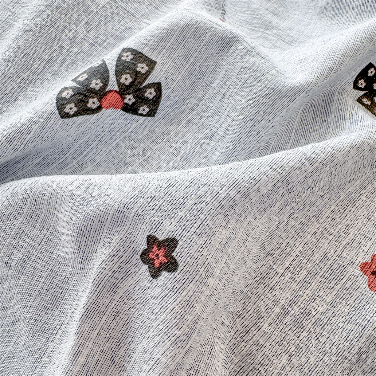 91家纺网 家纺一手货源 找家纺 优贝家纺 2026春夏新款韩系小花边高克重加厚色织提花韩版四件套 浪漫蝴蝶结