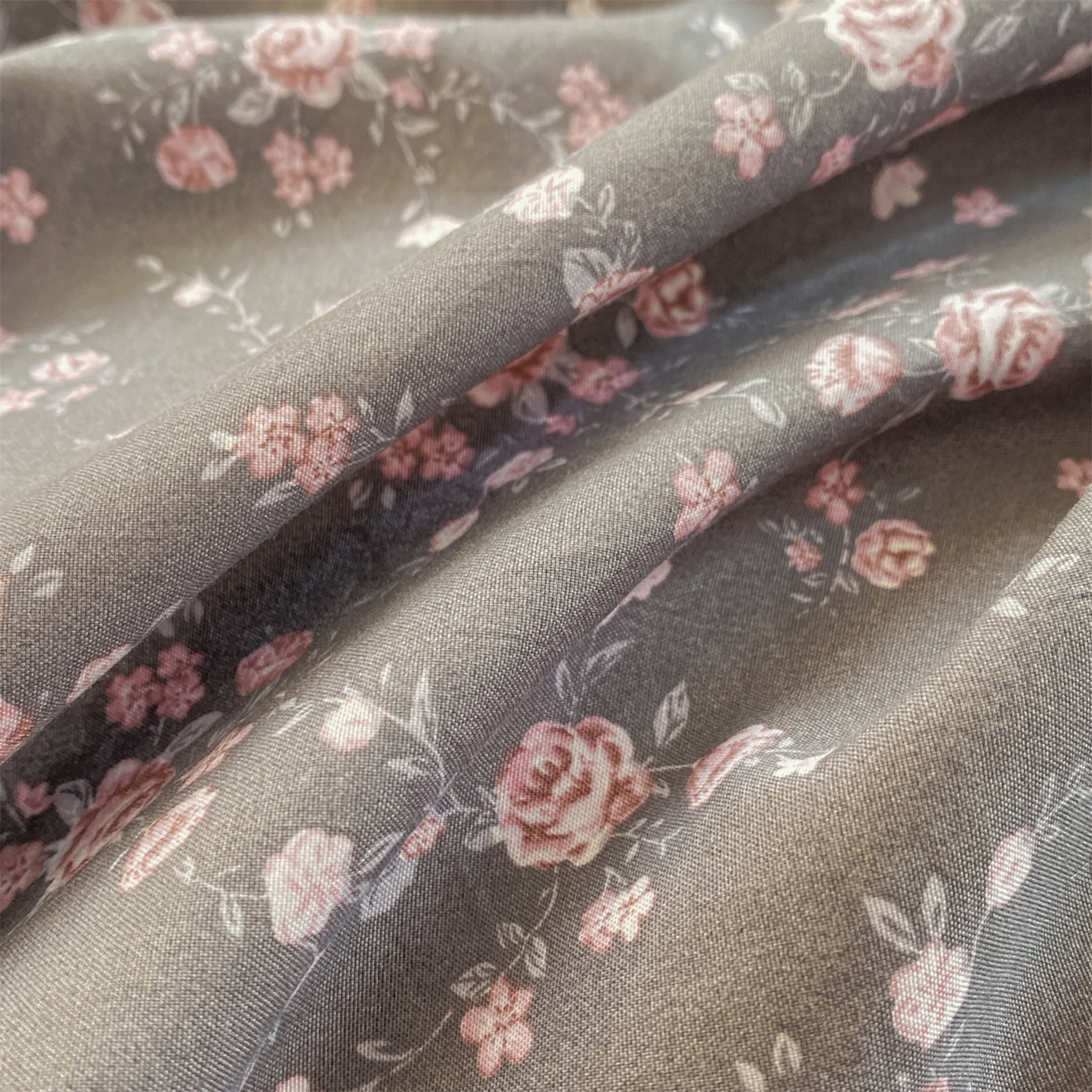 91家纺网 家纺一手货源 找家纺 优贝家纺 2026春夏新款韩系小清新水洗棉古法棉夹棉床盖四件套-风格二 雾灰粉芙