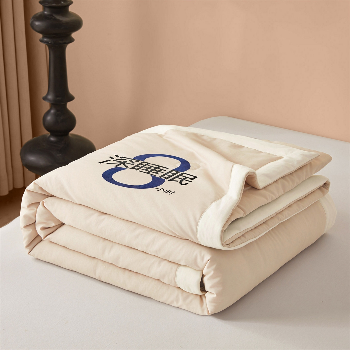 91家纺网 家纺一手货源 找家纺 （总）招财星 2026新款国标A类8小时睡眠大豆纤维手包边夏凉被夏被空调被子被芯【含质检报告买家秀】