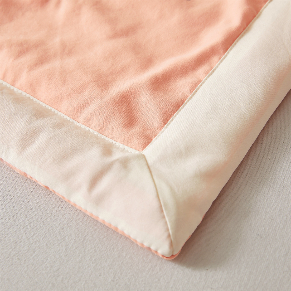 91家纺网 家纺一手货源 找家纺 招财星 2026新款国标A类8小时睡眠大豆纤维手包边夏凉被夏被空调被子被芯【含质检报告买家秀】 深睡眠-豆沙