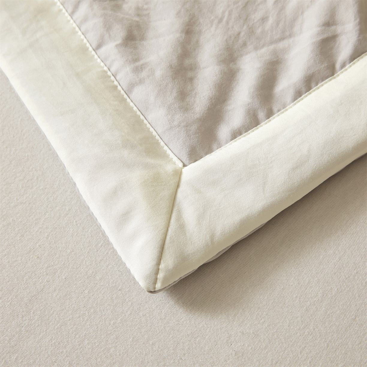 91家纺网 家纺一手货源 找家纺 招财星 2026新款国标A类8小时睡眠大豆纤维手包边夏凉被夏被空调被子被芯【含质检报告买家秀】 深睡眠-岩石灰