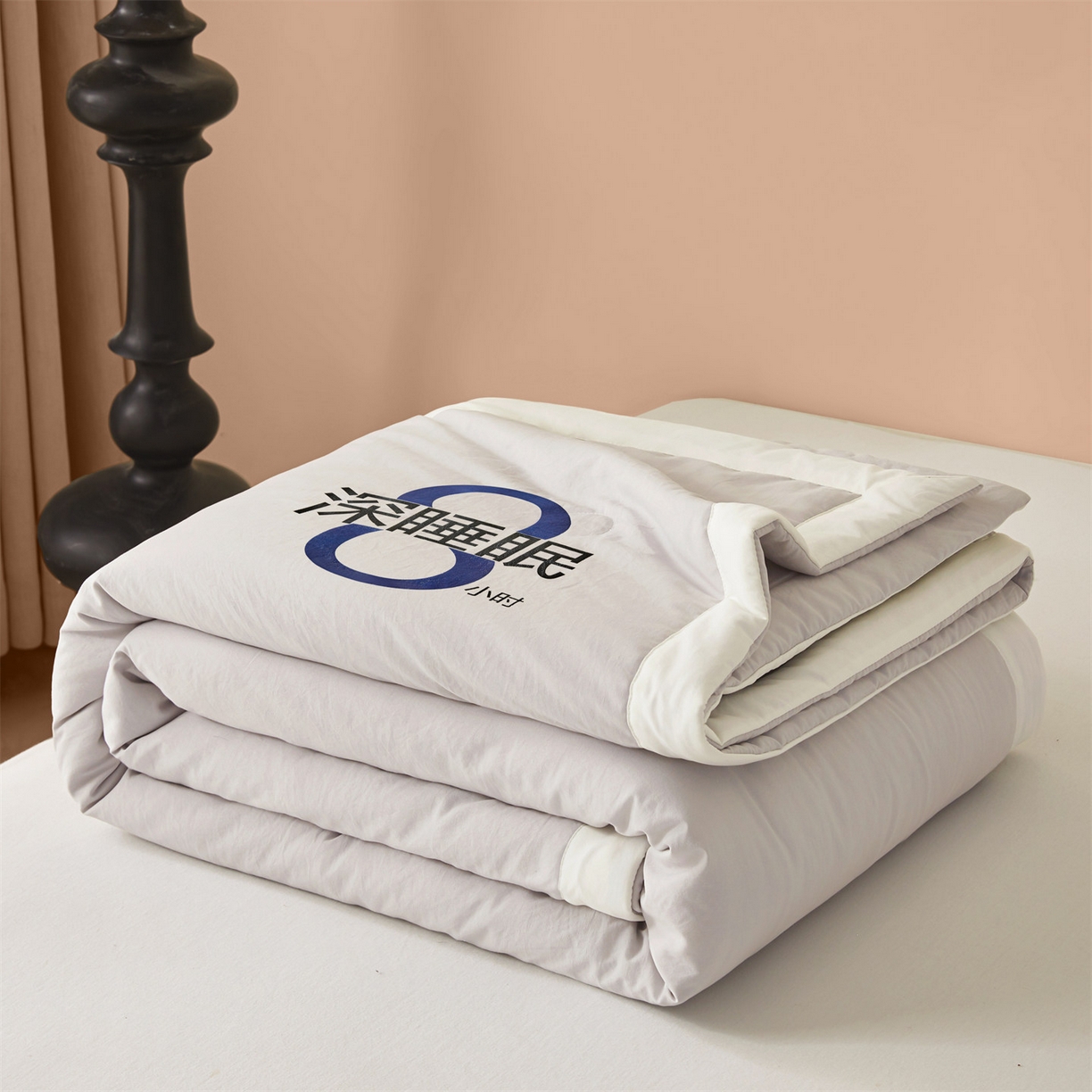 91家纺网 家纺一手货源 找家纺 招财星 2026新款国标A类8小时睡眠大豆纤维手包边夏凉被夏被空调被子被芯【含质检报告买家秀】 深睡眠-岩石灰