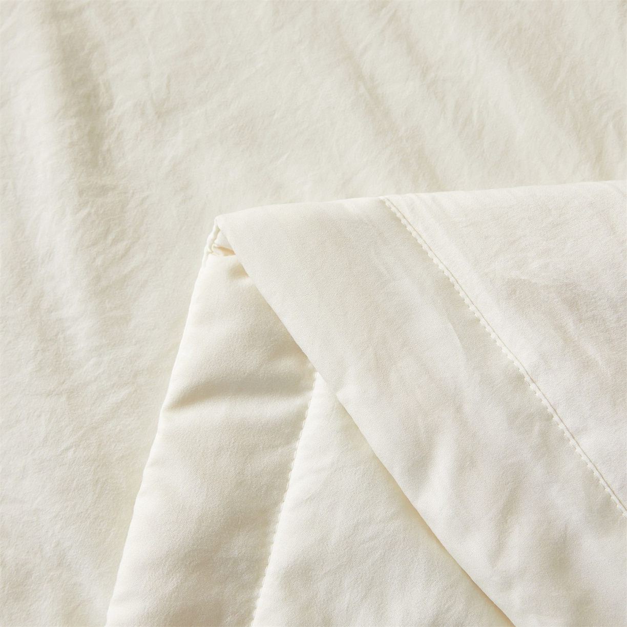 91家纺网 家纺一手货源 找家纺 招财星 2026新款国标A类8小时睡眠大豆纤维手包边夏凉被夏被空调被子被芯【含质检报告买家秀】 深睡眠-云朵白