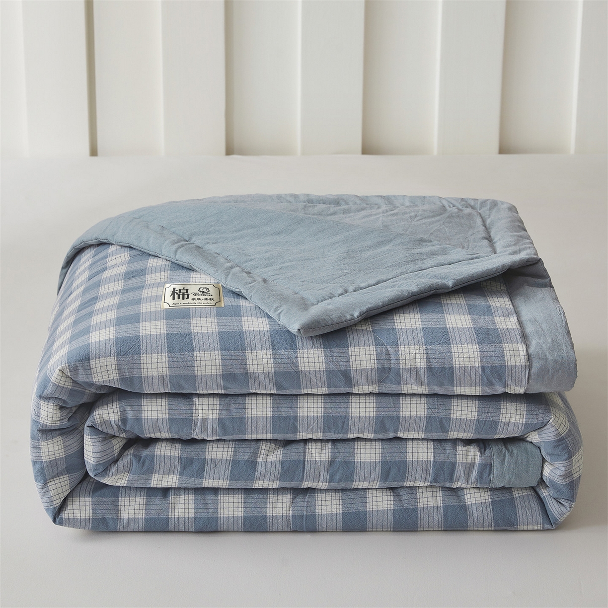 91家纺网 家纺一手货源 找家纺 （总）招财星 2026新款国标无印风纯色100%新疆棉夏被夏凉被空调被棉花夏被棉花被子被芯爆款（含质检报告买家秀包检测）