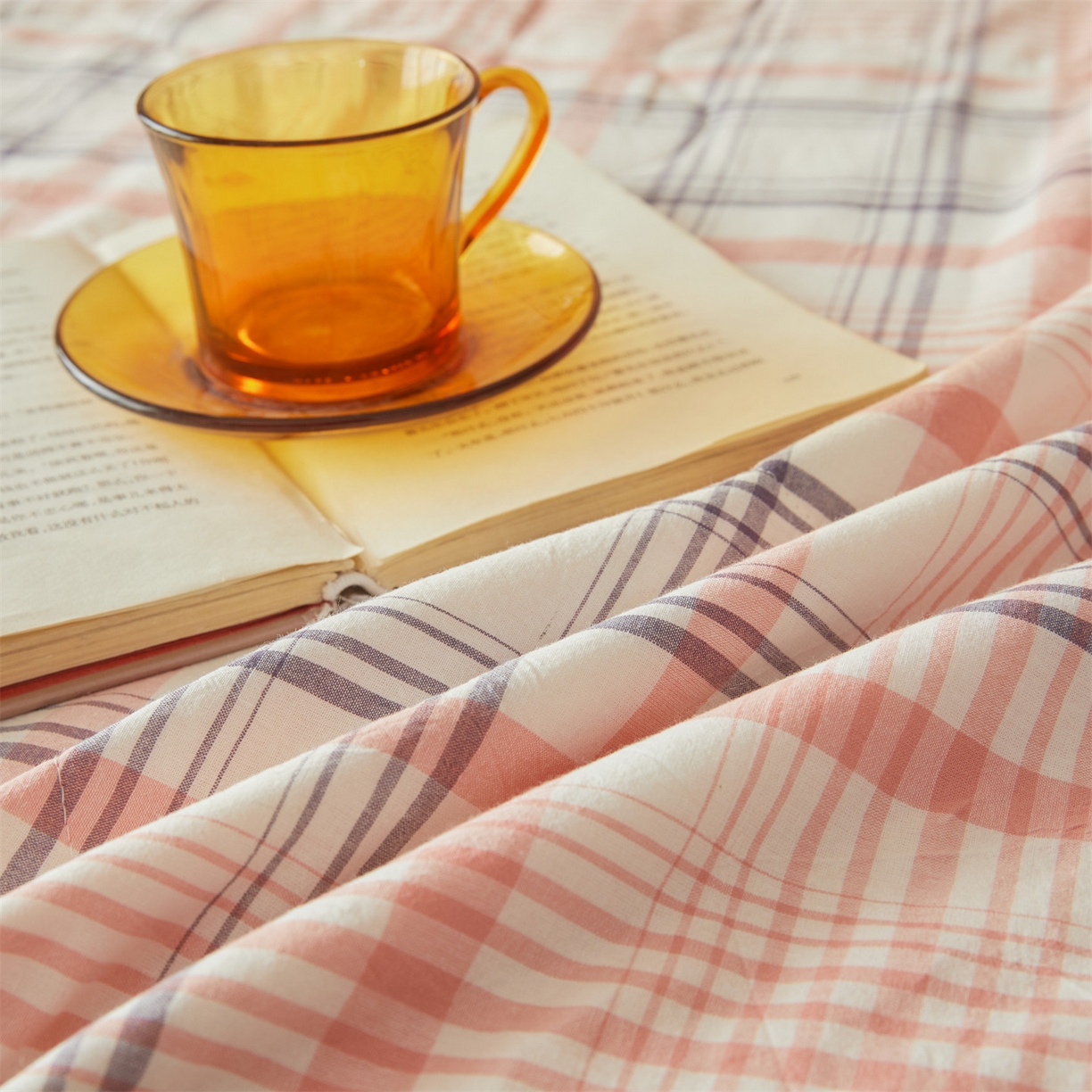 91家纺网 家纺一手货源 找家纺 招财星 2026新款国标无印风纯色100%新疆棉夏被夏凉被空调被棉花夏被棉花被子被芯爆款（含质检报告买家秀包检测） 格韵粉