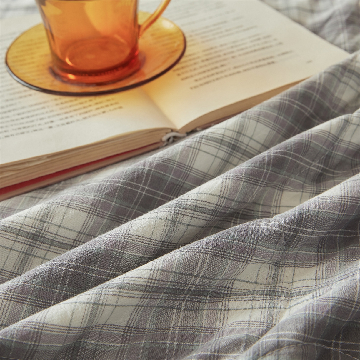 91家纺网 家纺一手货源 找家纺 招财星 2026新款国标无印风纯色100%新疆棉夏被夏凉被空调被棉花夏被棉花被子被芯爆款（含质检报告买家秀包检测） 格韵灰