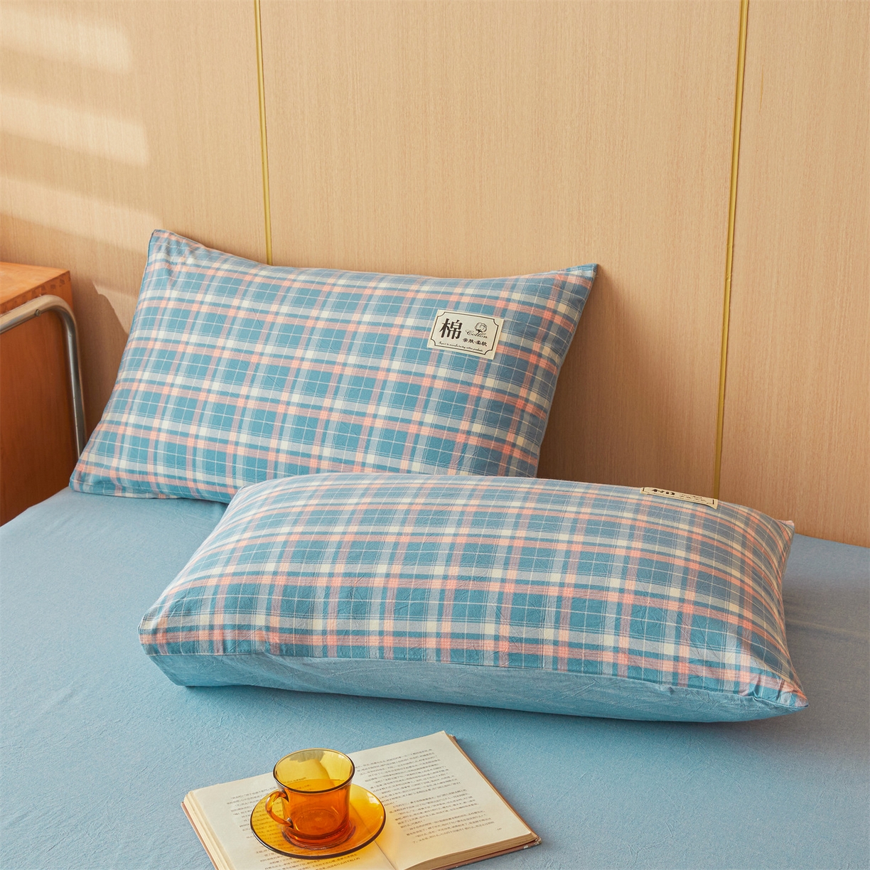 91家纺网 家纺一手货源 找家纺 招财星 2026新款国标无印风纯色100%新疆棉夏被夏凉被空调被棉花夏被棉花被子被芯爆款（含质检报告买家秀包检测） 格韵蓝粉