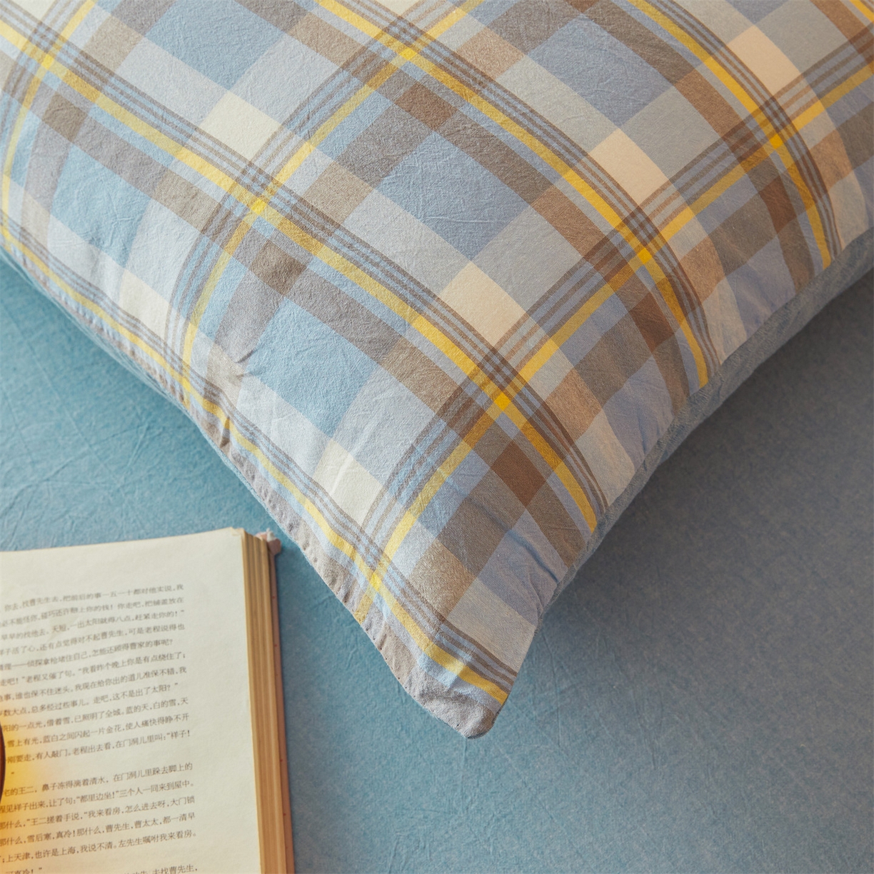 91家纺网 家纺一手货源 找家纺 招财星 2026新款国标无印风纯色100%新疆棉夏被夏凉被空调被棉花夏被棉花被子被芯爆款（含质检报告买家秀包检测） 格韵蓝灰