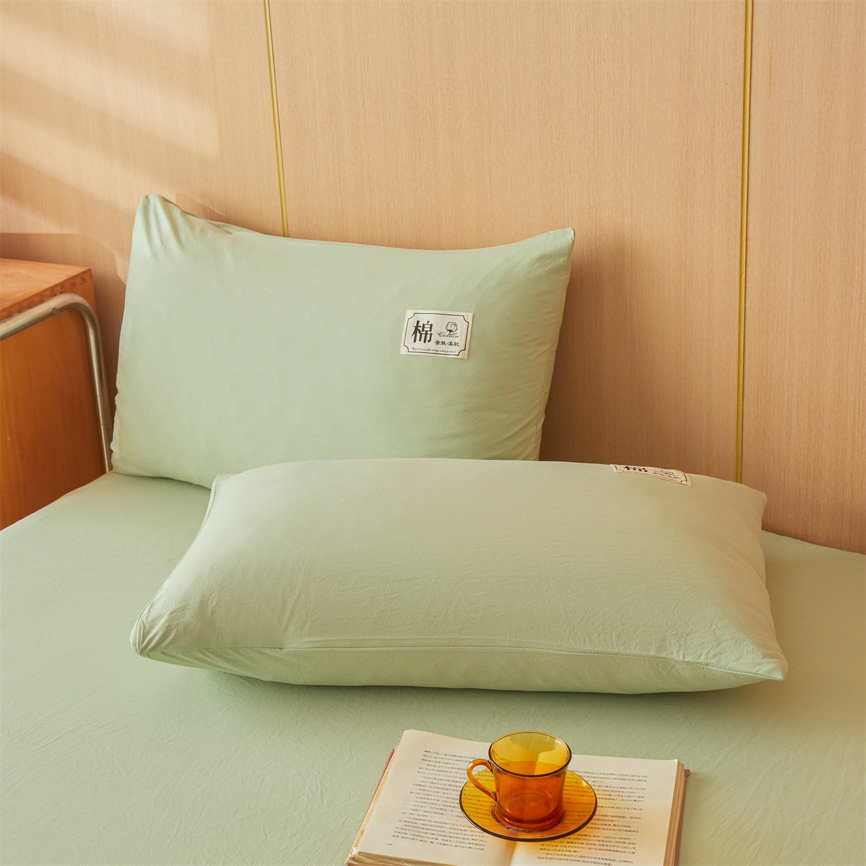 91家纺网 家纺一手货源 找家纺 招财星 2026新款国标无印风纯色100%新疆棉夏被夏凉被空调被棉花夏被棉花被子被芯爆款（含质检报告买家秀包检测） 果绿色