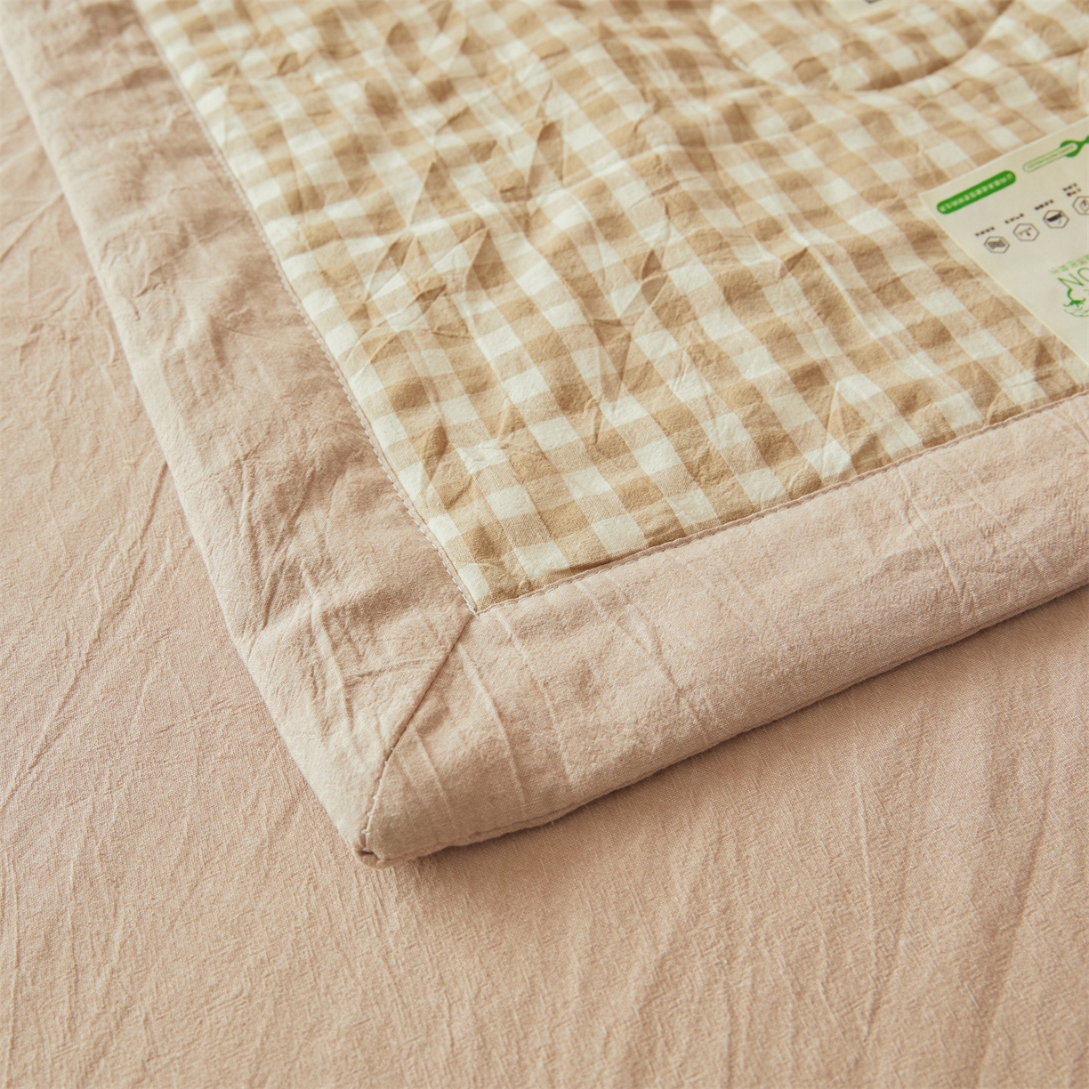 91家纺网 家纺一手货源 找家纺 招财星 2026新款国标无印风纯色100%新疆棉夏被夏凉被空调被棉花夏被棉花被子被芯爆款（含质检报告买家秀包检测） 米小格