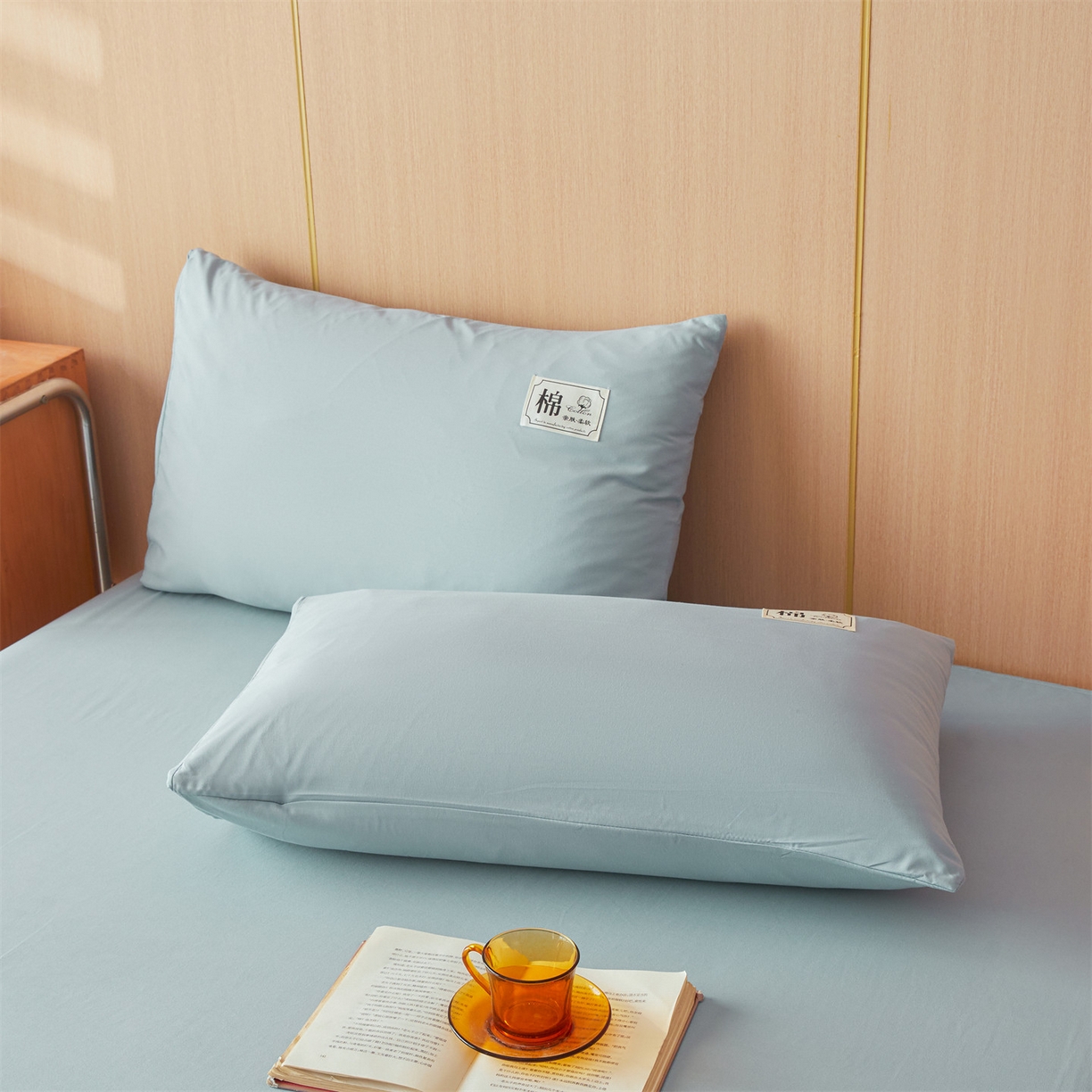 91家纺网 家纺一手货源 找家纺 招财星 2026新款国标无印风纯色100%新疆棉夏被夏凉被空调被棉花夏被棉花被子被芯爆款（含质检报告买家秀包检测） 清新蓝