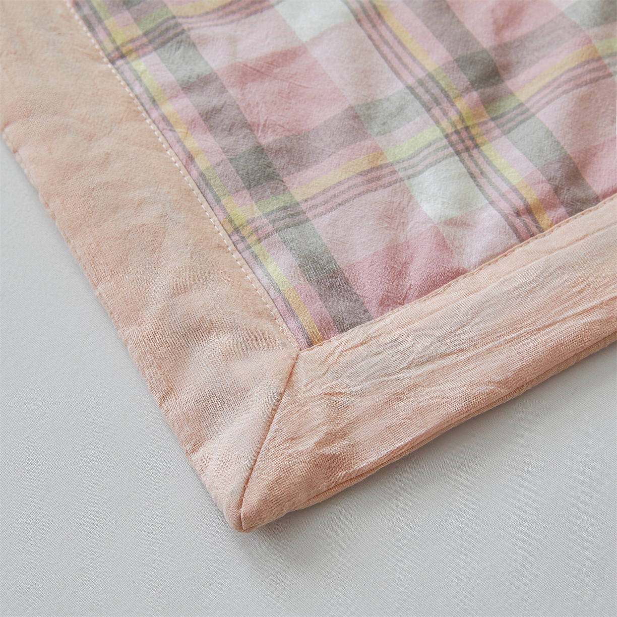 91家纺网 家纺一手货源 找家纺 招财星 2026新款国标无印风纯色100%新疆棉夏被夏凉被空调被棉花夏被棉花被子被芯爆款（含质检报告买家秀包检测） 雾粉格