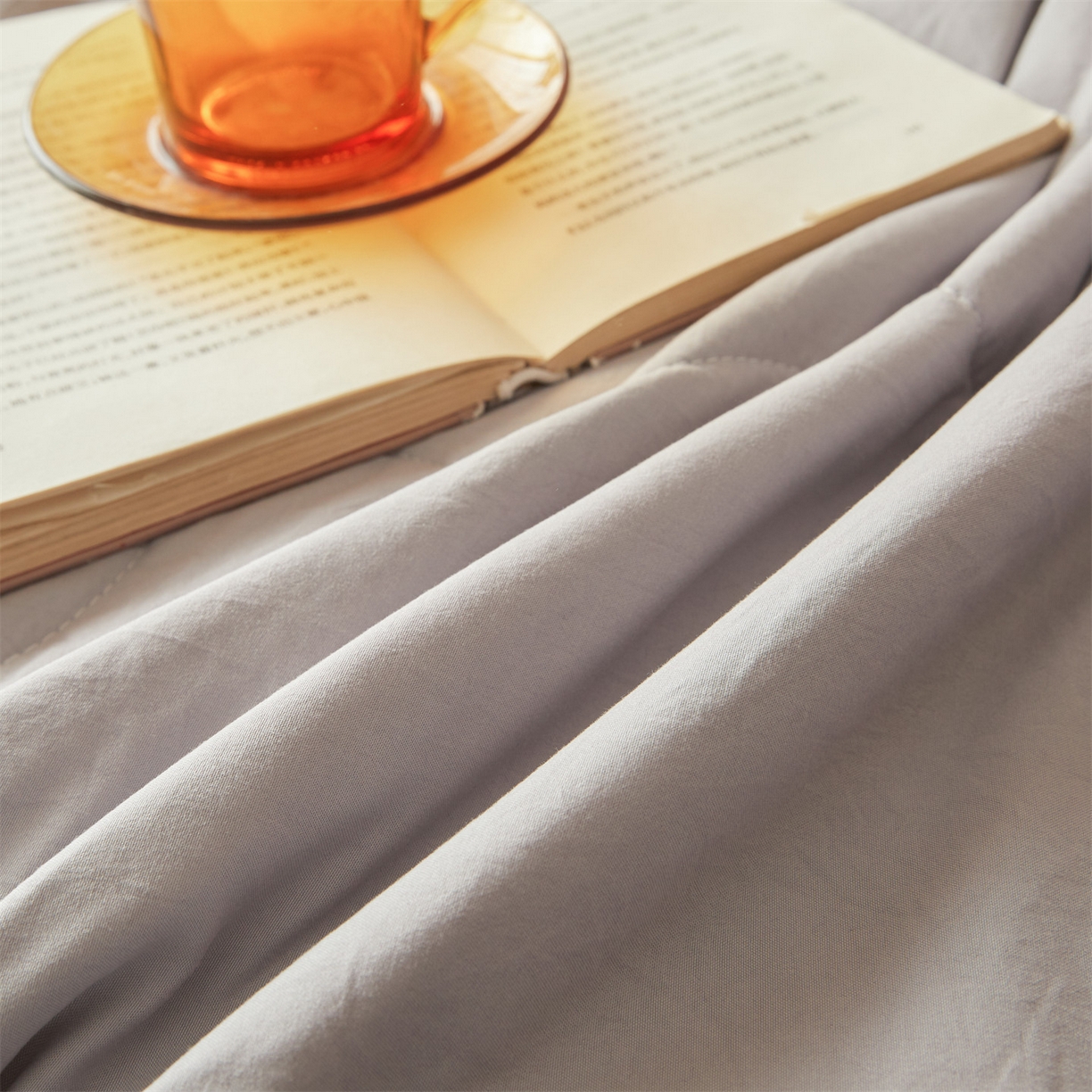 91家纺网 家纺一手货源 找家纺 招财星 2026新款国标无印风纯色100%新疆棉夏被夏凉被空调被棉花夏被棉花被子被芯爆款（含质检报告买家秀包检测） 星辰灰