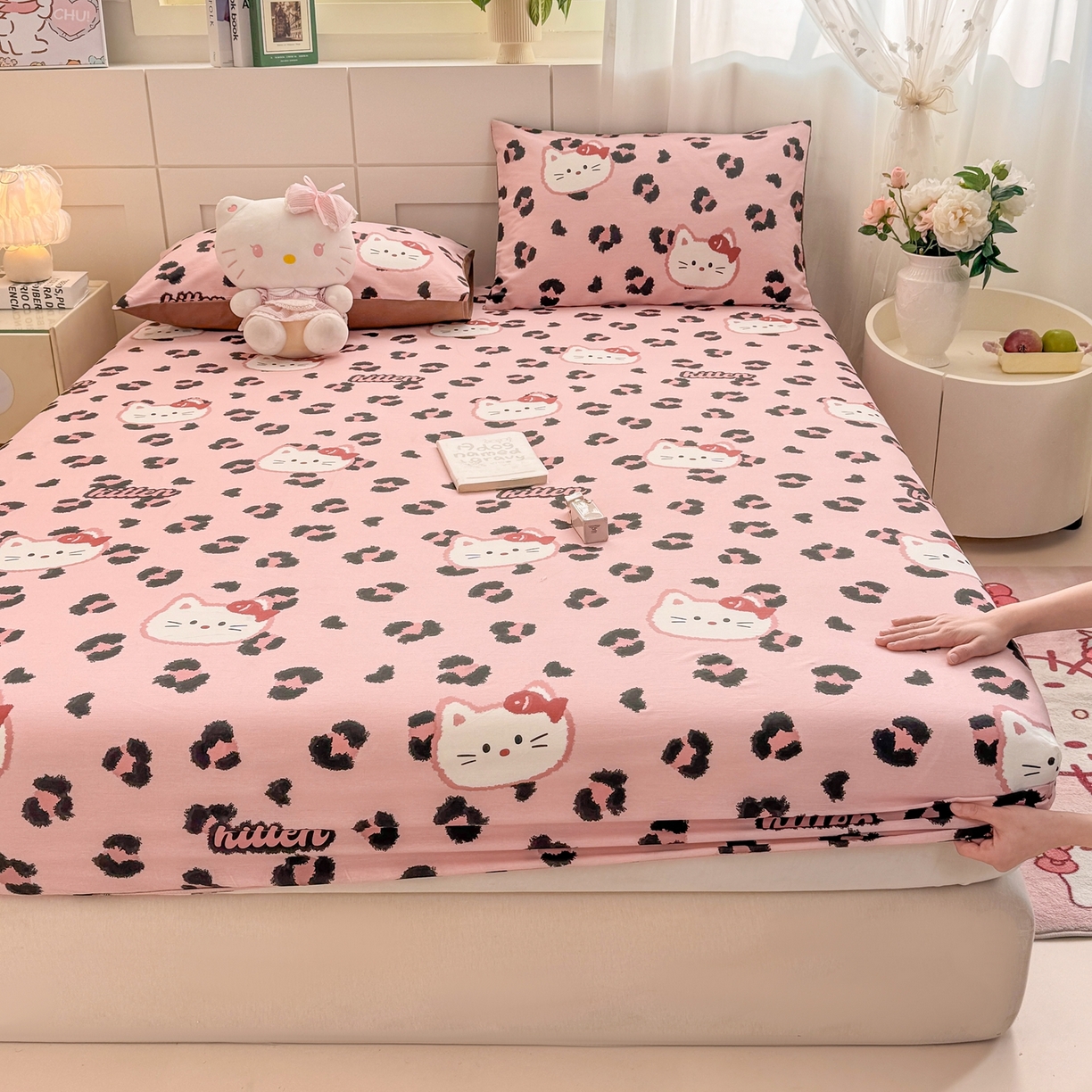 91家纺网 家纺一手货源 找家纺 （总）博雅 2026新款全棉纯棉小卡通印花单床笠床笠单件