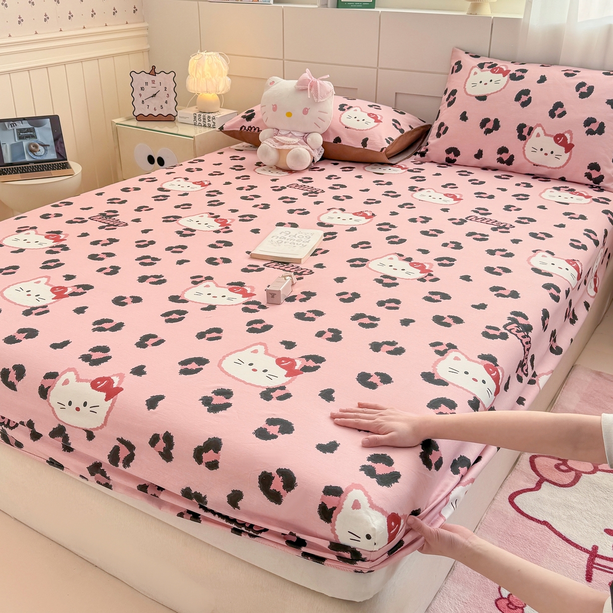 91家纺网 家纺一手货源 找家纺 （总）博雅 2026新款全棉纯棉小卡通印花单床笠床笠单件