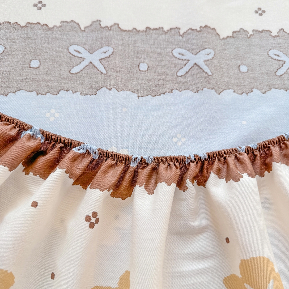 91家纺网 家纺一手货源 找家纺 博雅 2026新款全棉纯棉小卡通印花单床笠床笠单件 雪地小狗