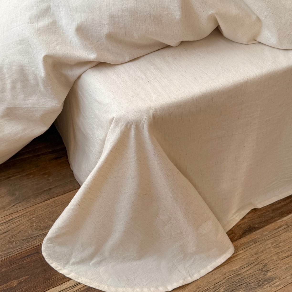 91家纺网 家纺一手货源 找家纺 （总）鹿班家居 2026新款简约色织棉麻刺绣四件套-漫记森林（标准会员-20元）