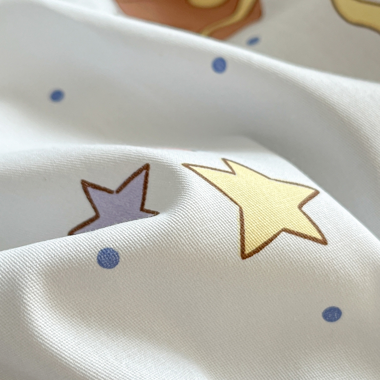 91家纺网 家纺一手货源 找家纺 博雅 2026新款全棉纯棉小卡通印花四件套 甜品屋