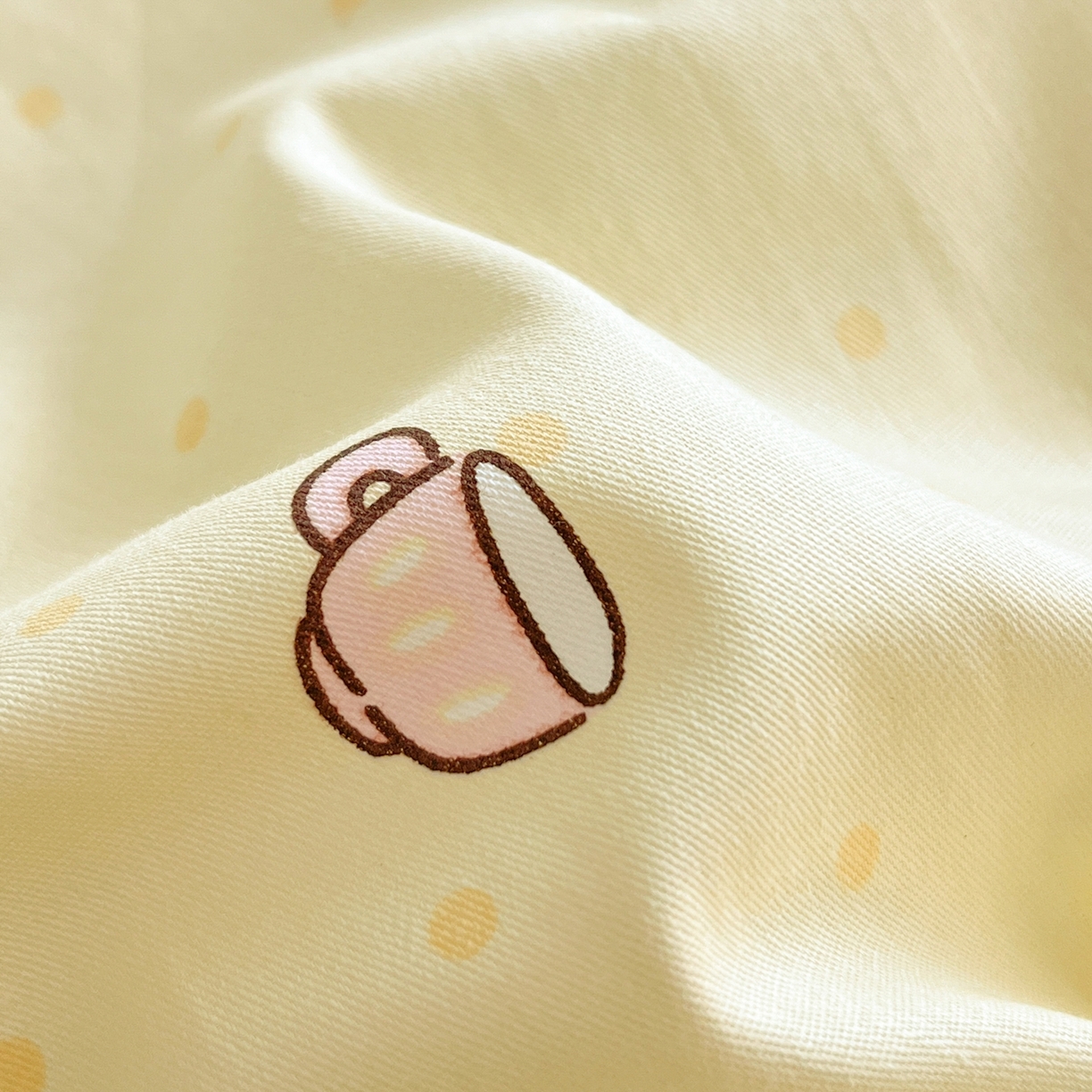 91家纺网 家纺一手货源 找家纺 博雅 2026新款全棉纯棉小卡通印花四件套 晚安小象