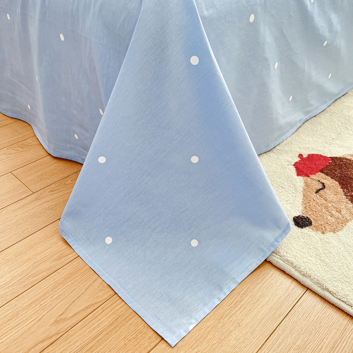 91家纺网 家纺一手货源 找家纺 博雅 2026新款全棉纯棉小卡通印花四件套 小版-木马星星喵